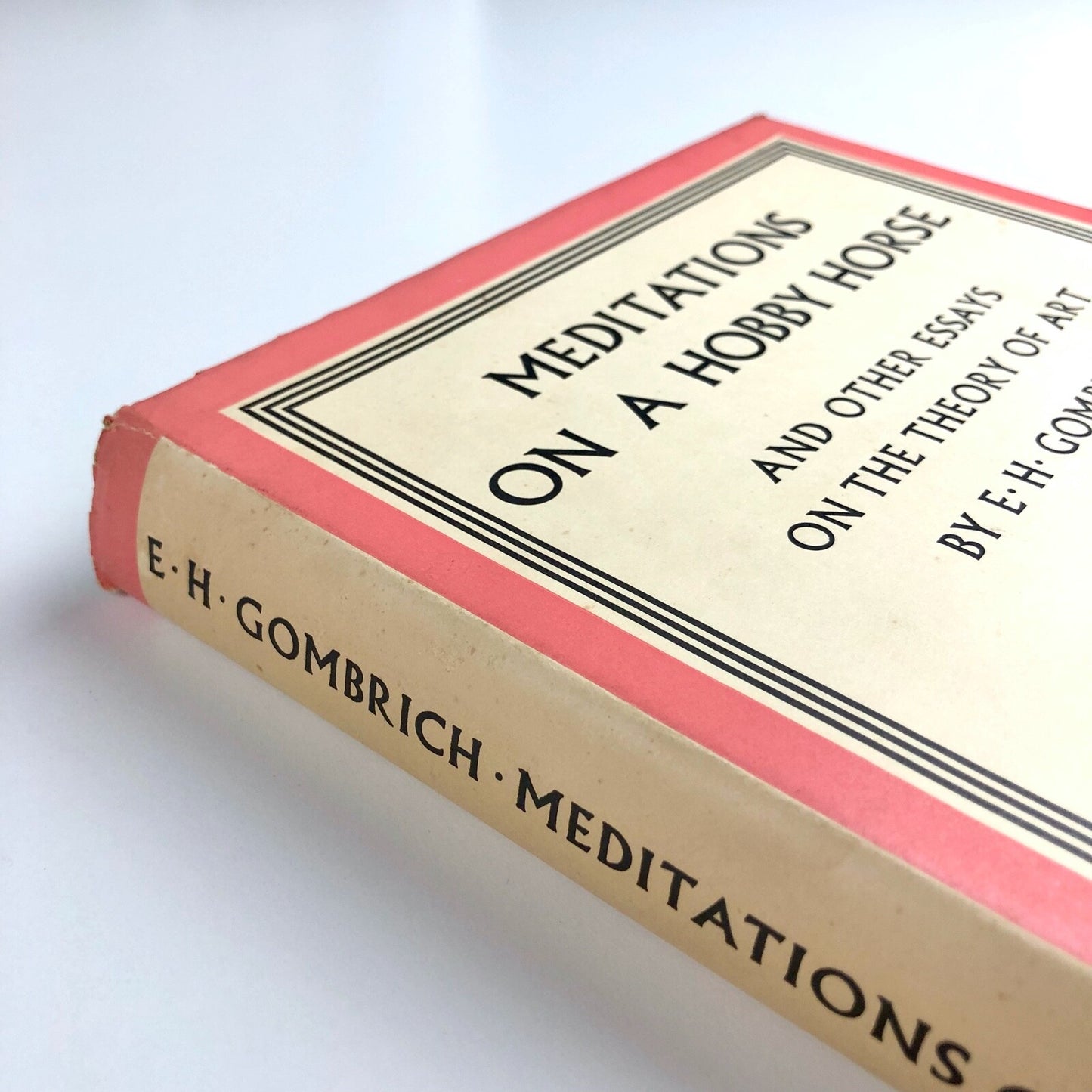 Meditations on a Hobby Horse and Other Essays on the Theory of Art, by E.H. Gombrich | Phaidon Press, 1963
