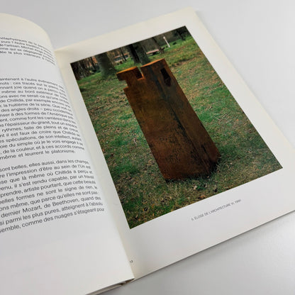 Chillida Galerie Lelong 1990s catalogue preface Yves Bonnefoy