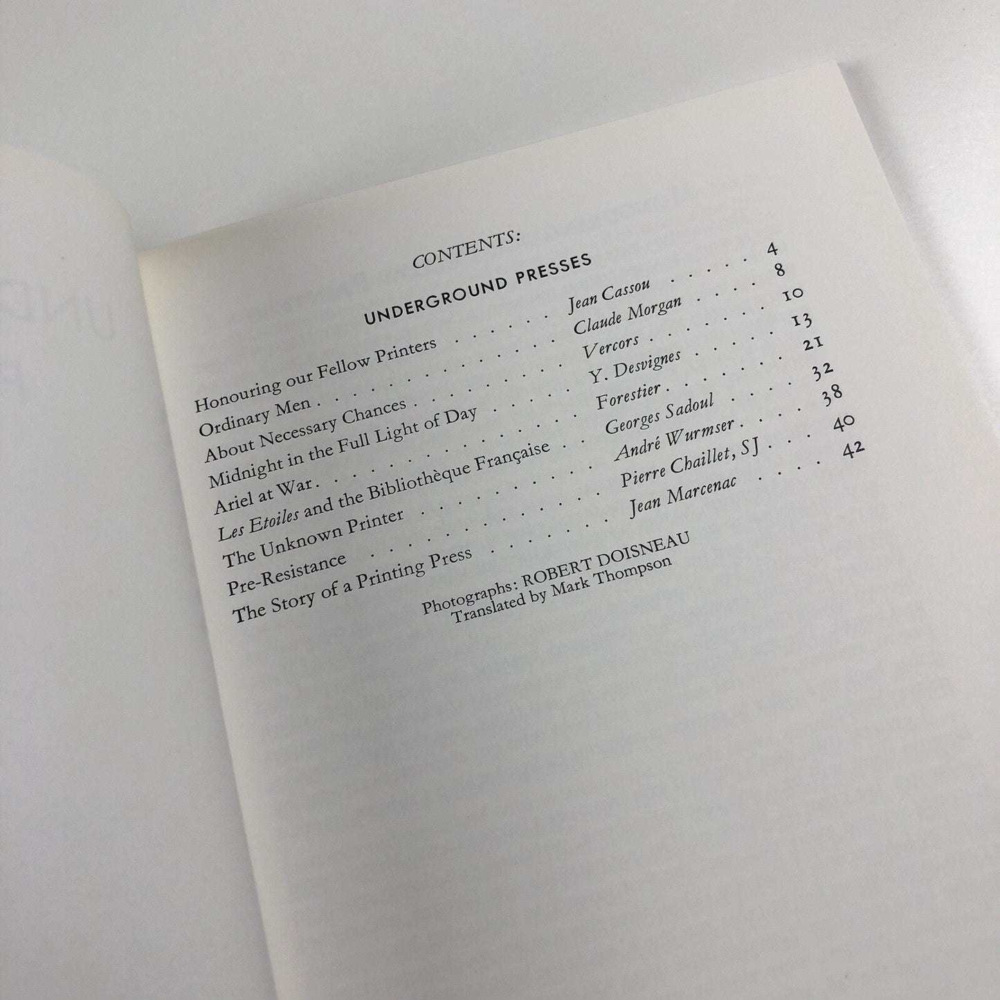 Imprimeries Clandestines | Pentagram Papers 13