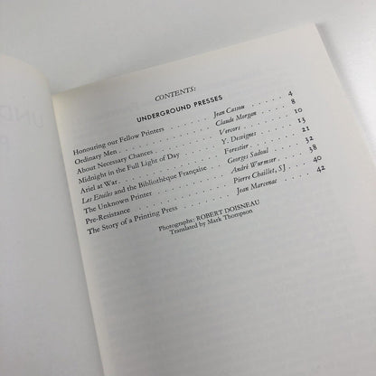 Imprimeries Clandestines | Pentagram Papers 13