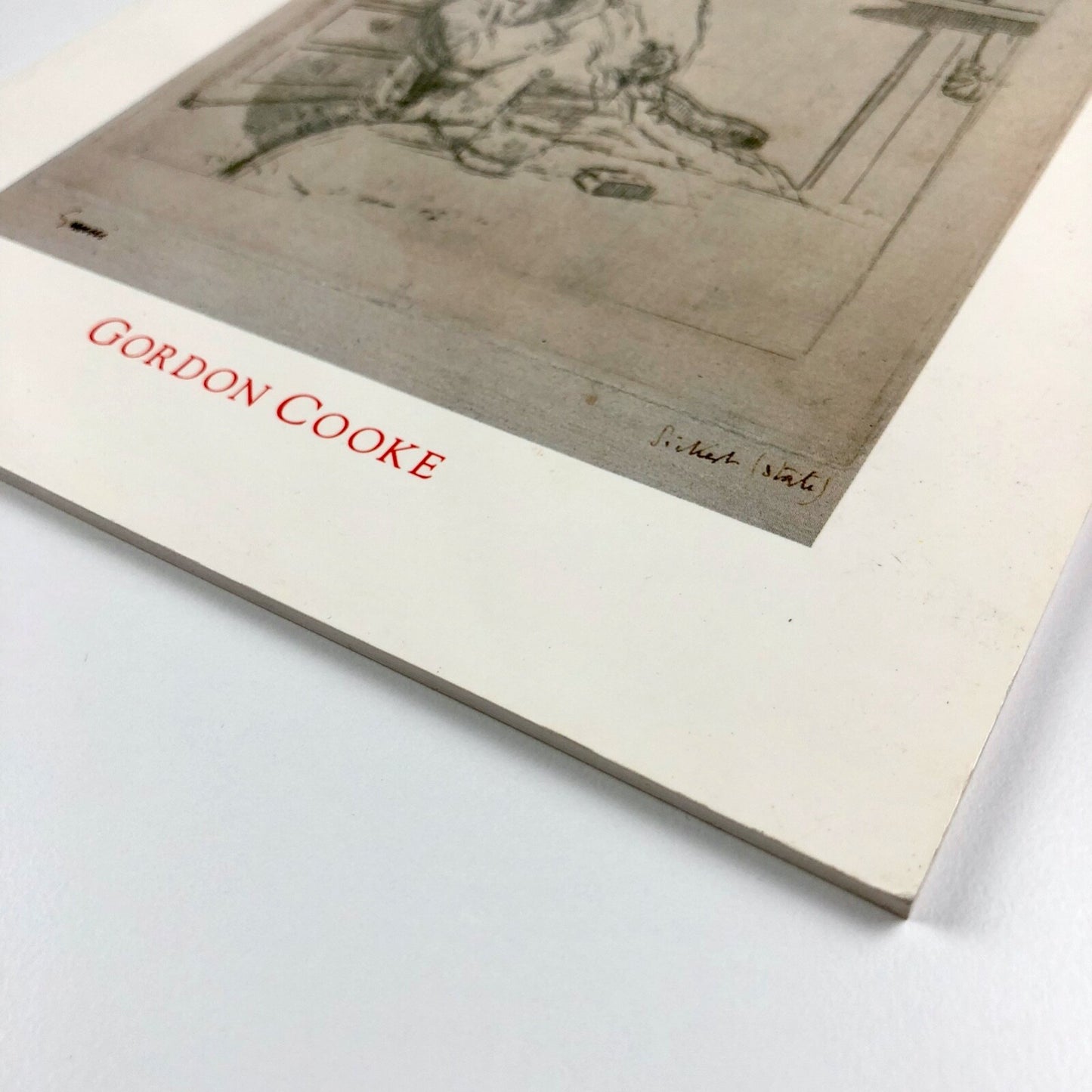 Prints by Walter Richard Sickert | Gordon Cooke cat. 2 October 1988