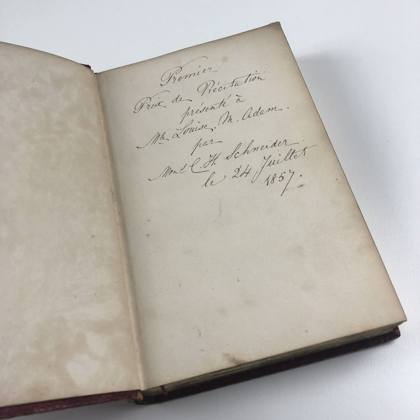 Fables et Oeuvres Diverses De J. La Fontaine: Avec Des Notes et Une Nouvelle Notice Sur Sa Vie par CA Walclemaer | Librairie De Firmin Didot Freres, 1856 | C.H. Schneider