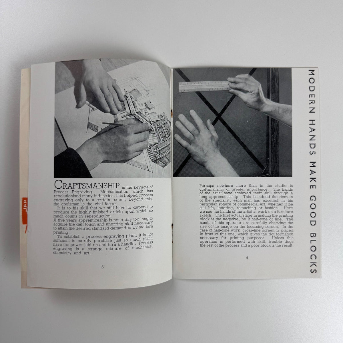 Modern Engraving Co brochure. Modern Times, 1940, Vol. 1 Spring Issue