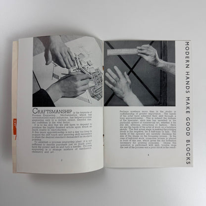 Modern Engraving Co brochure. Modern Times, 1940, Vol. 1 Spring Issue