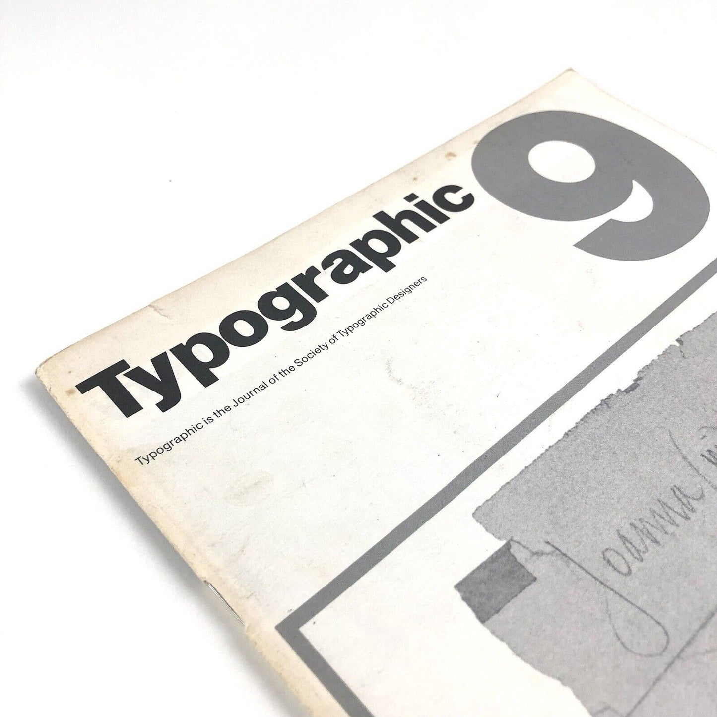 Typographic 9 The Journal of the Society of Typographic Designers | includes article on Edward Wright by Theo Crosby