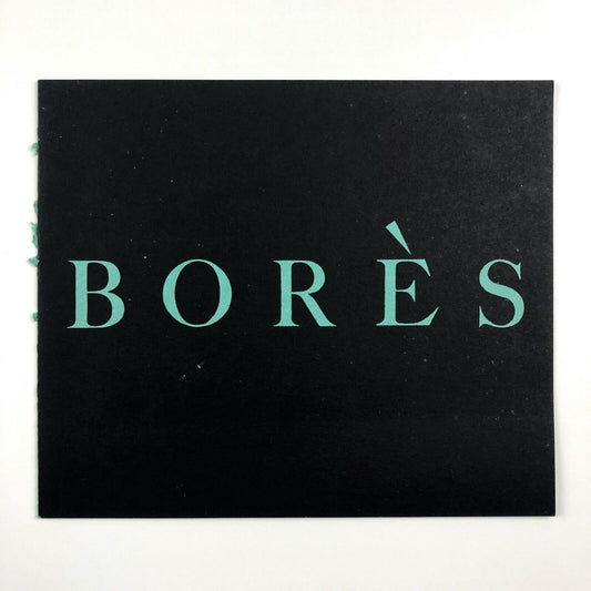 Private view invitation for Francisco Borès | Zwemmer Gallery, London 1935