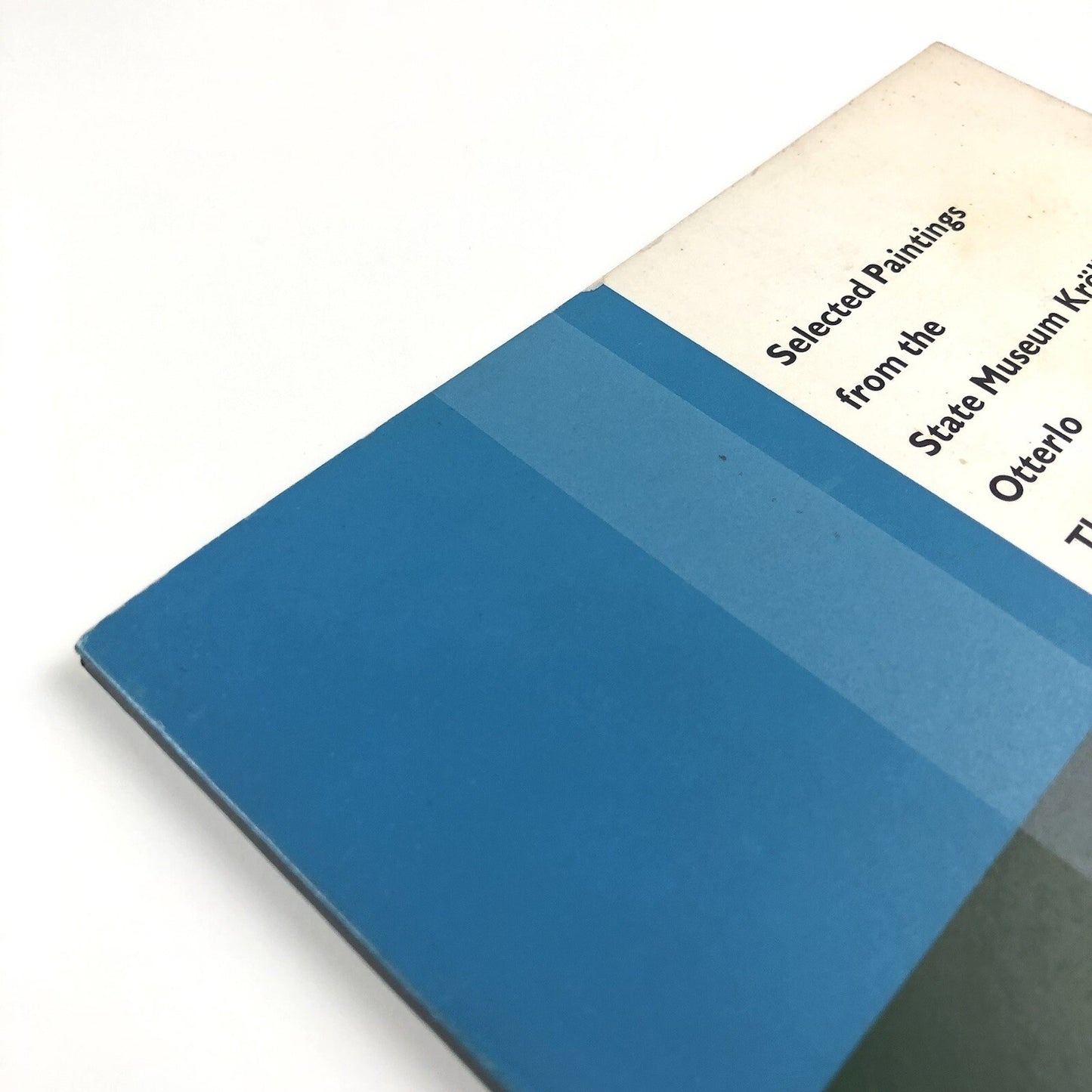 Selected Paintings from the State Museum Kröller-Müller, Otterlo | 1962 exhibition catalogue