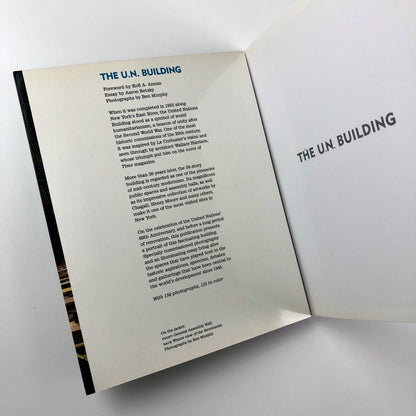 The U.N. Building photographs by Ben Murphy. Essay by Aaron Betsky 2005