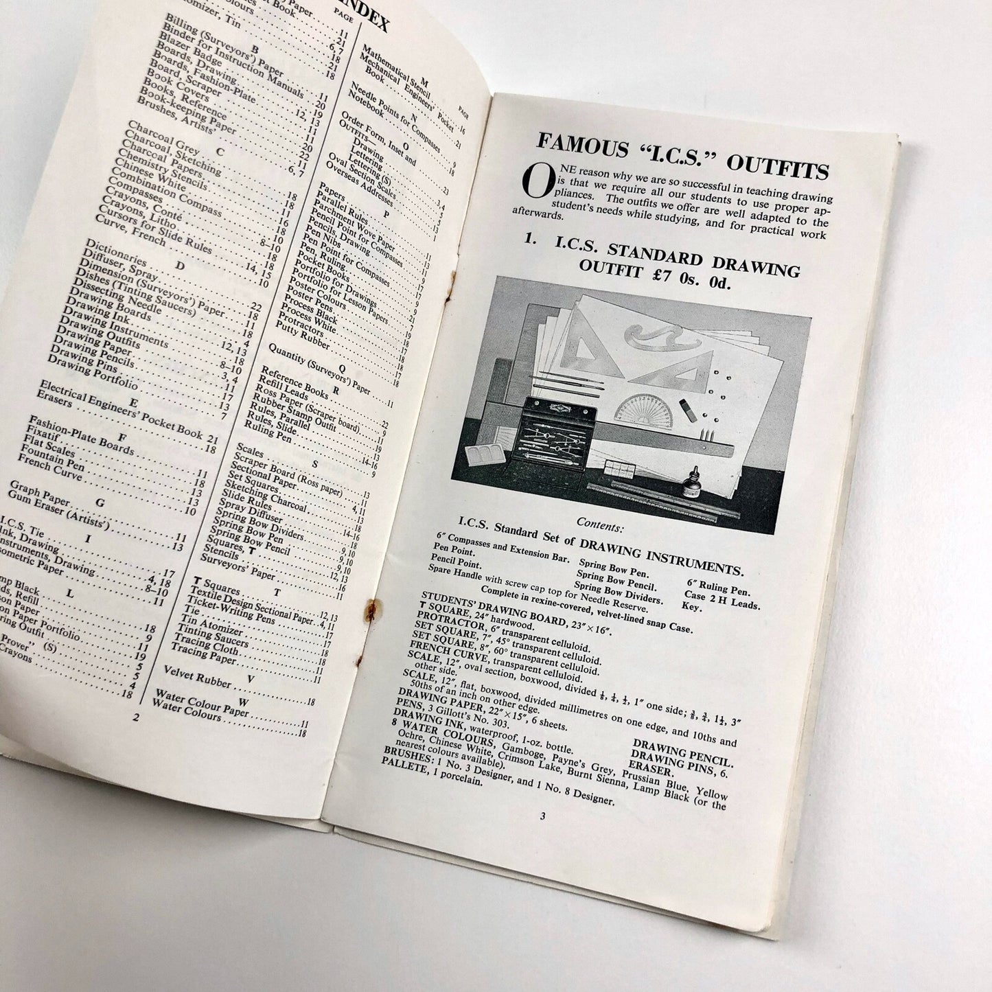 International Correspondence School (ICS) | Catalogue of Technical Supplies, 1952