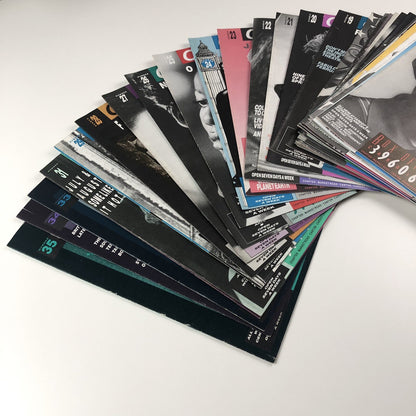 Chapter (Cardiff) free magazine Issues 1 to 35 (please note, issue 30 missing)