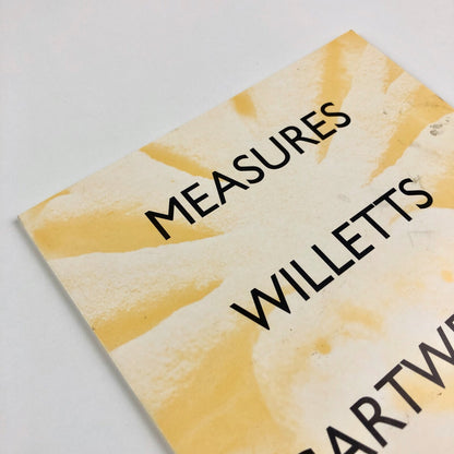 David Willetts, Peter Cartwright, David Measures – an exhibition of paintings & drawings | Nottingham Polytechnic, undated