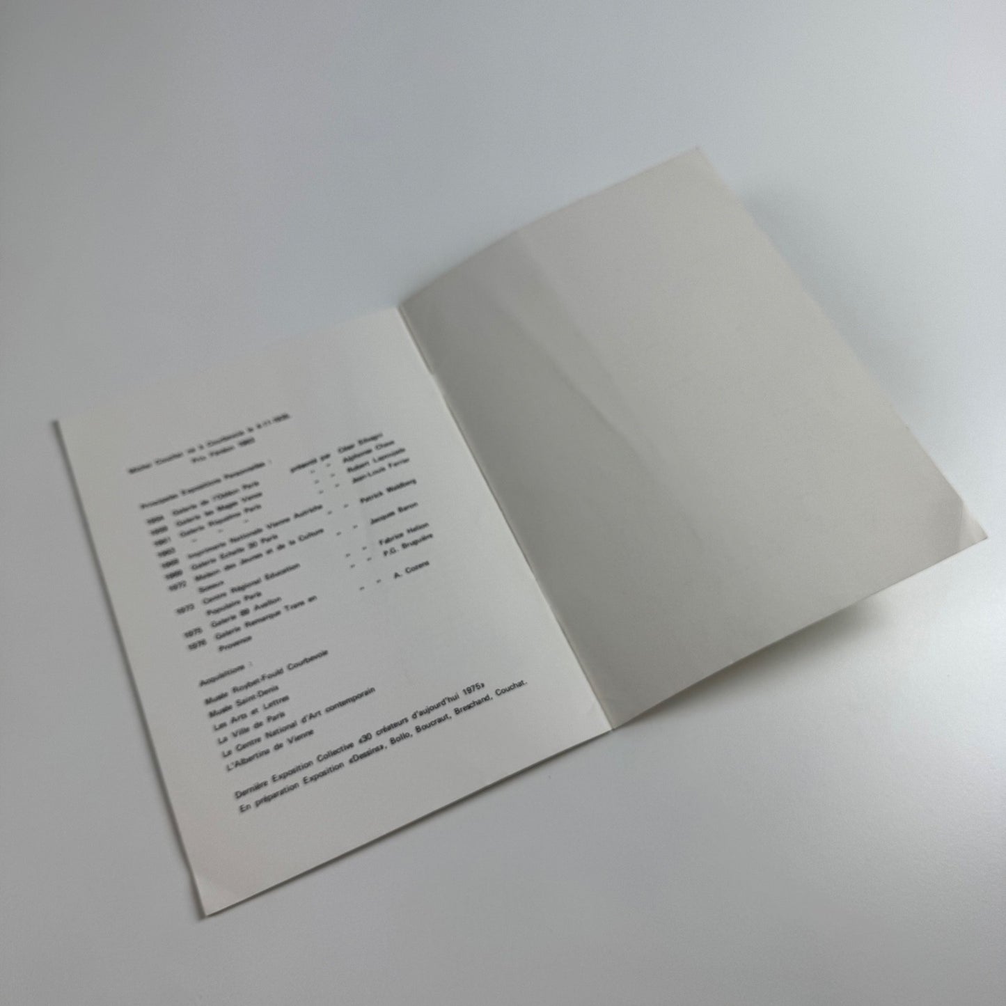 Dessins [Michel] Couchat | Galerie Charley Chevalier, Paris, 1979