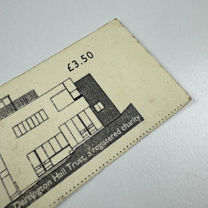 Admission ticket for High Cross House | The Dartington Hall Trust, c1990s?