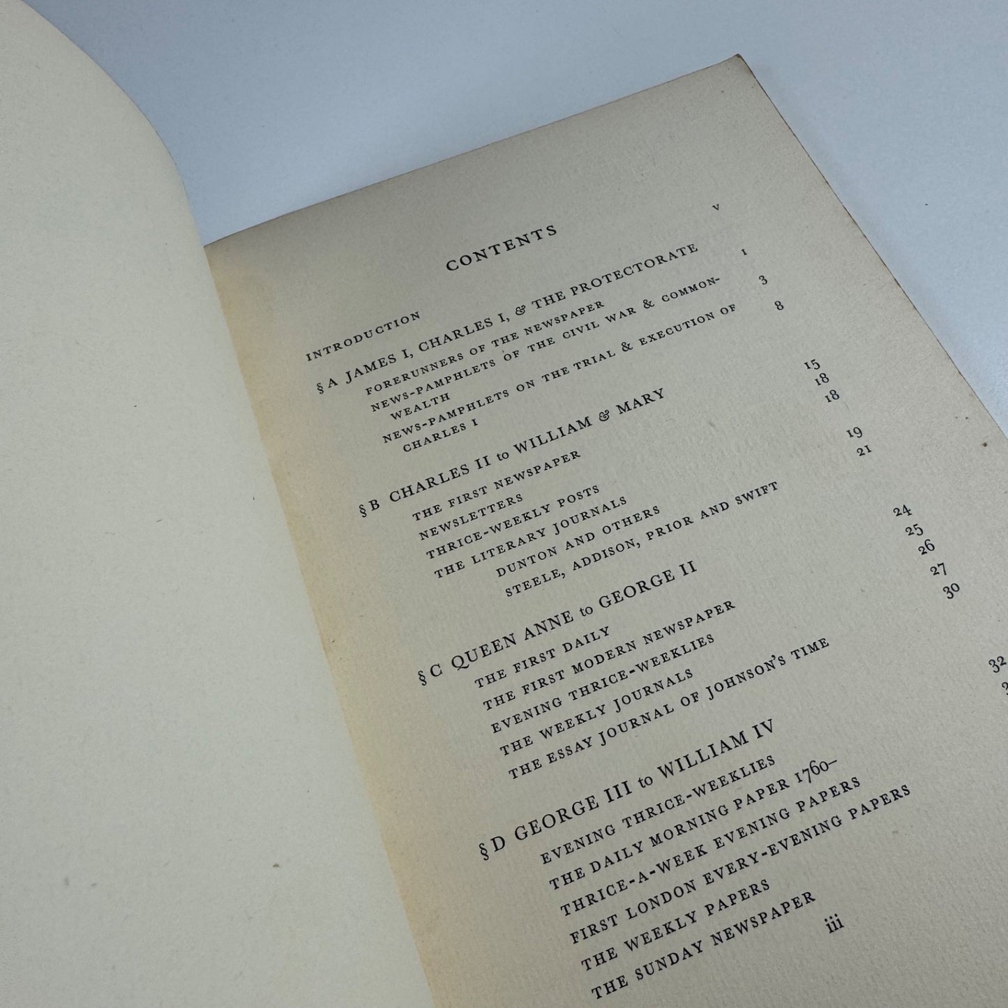 History of the English newspaper through three centuries held at The Old Court House | The Press Club 1932