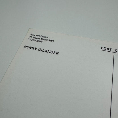 Unused postcard for Henry Inlander | New Art Centre, c.1976