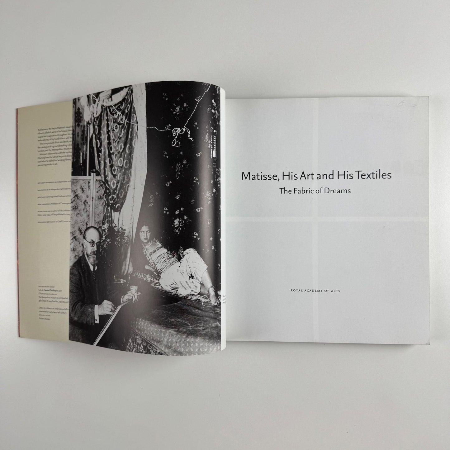 Matisse his art and his textiles. The Fabric of Dreams | Royal Academy, 2005 PB