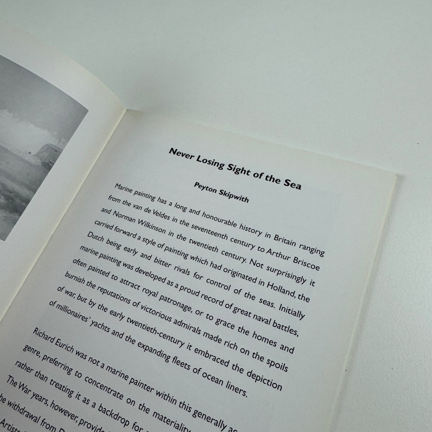 Sea-change Paintings by Richard Eurich in War and Peace | St Barbe Museum & Art Gallery, Lymington, 2004