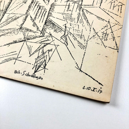 Lyonel Feininger | Stedelijk Museum Amsterdam exhibition catalogue, 1954-55