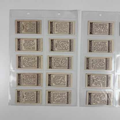 Set of 25 Churchman’s Cigarette cards relating to British Empire Exhibition 1924