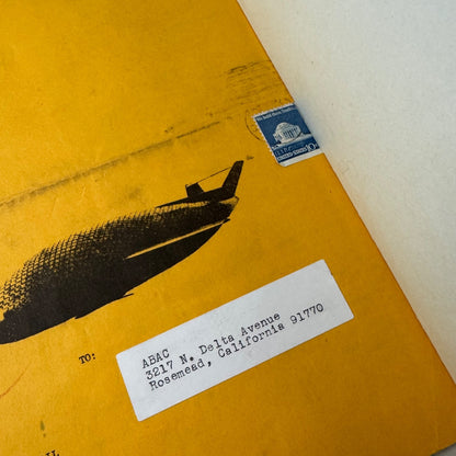 Inside the Control Car.’ 1970/4 American publication on airships 1970/74