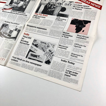 Linotype Express Summer 1984 Issue No 3 | Published by Linotype-Paul Ltd