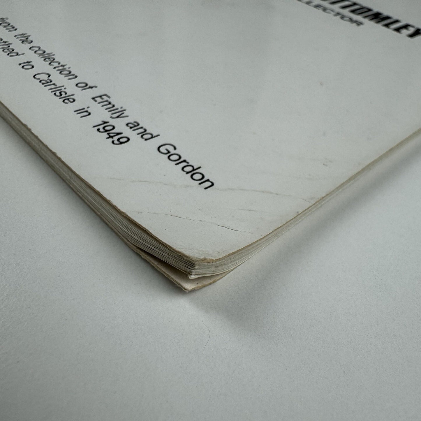 Gordon Bottomley – Poet and Collector | Carlisle City Art Gallery c.1970
