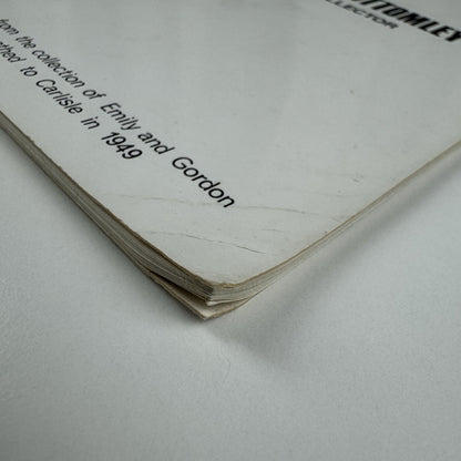 Gordon Bottomley – Poet and Collector | Carlisle City Art Gallery c.1970