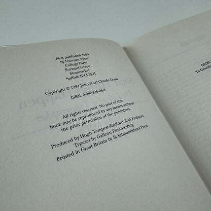 Such things happen. The life of a typographer by John Lewis | Unicorn Press, 1994