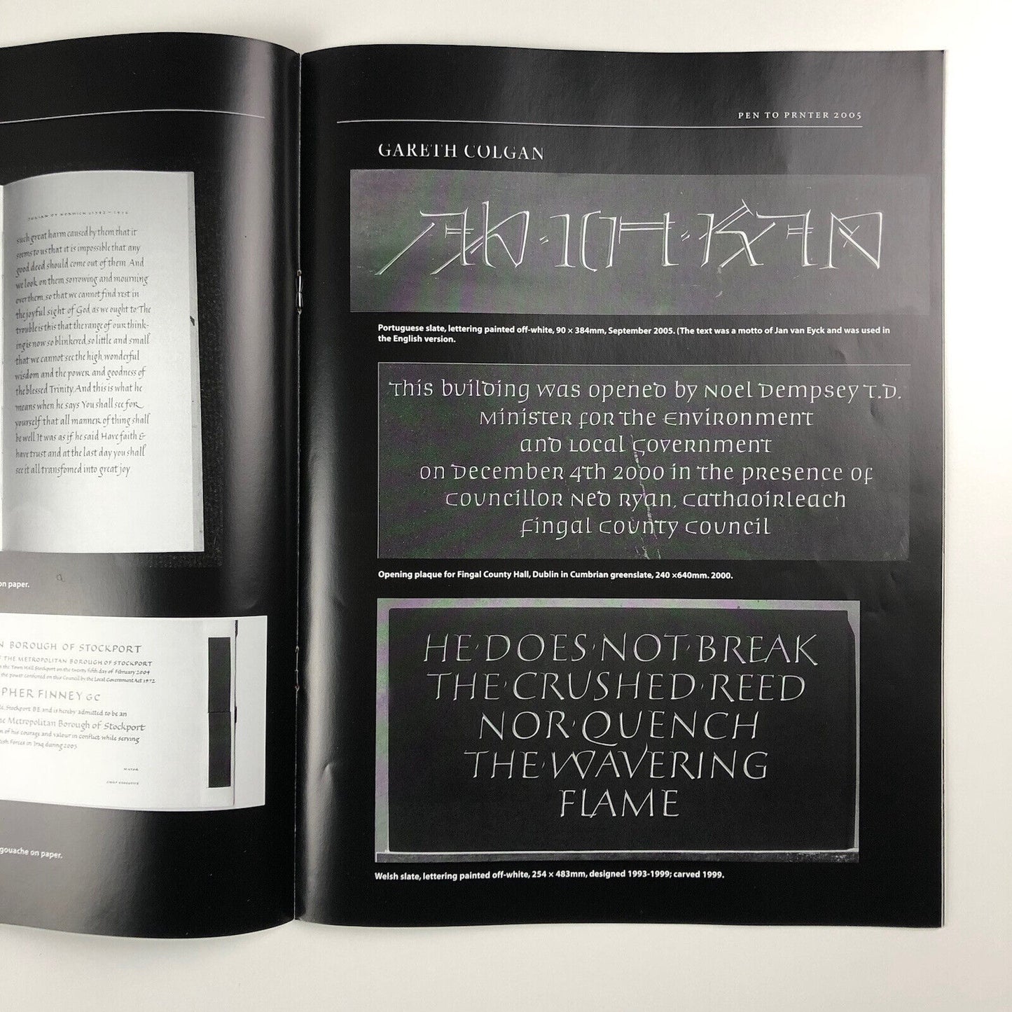 EJF Journal - Edward Johnston No 10 Oct 2005 | The Carving Cribbs, Henry Hooper