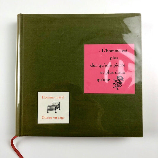 Homme de plume vole au vent | Deux mille proverbes des cinq continents réunis par Claire Vervin | Preface Claude Roy. Illustrations Pierre Faucheux.