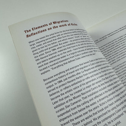 Kcho. Links to Family Reunification | Marlborough Chelsea exhibition catalogue, 2008