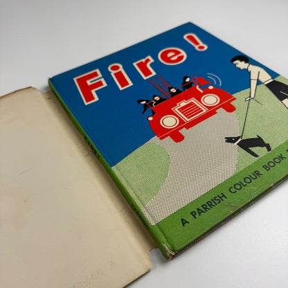 Fire! A Parrish Colour Book for Children by Marie Neurath. Max Parrish, London, 1950 Isotype Institute