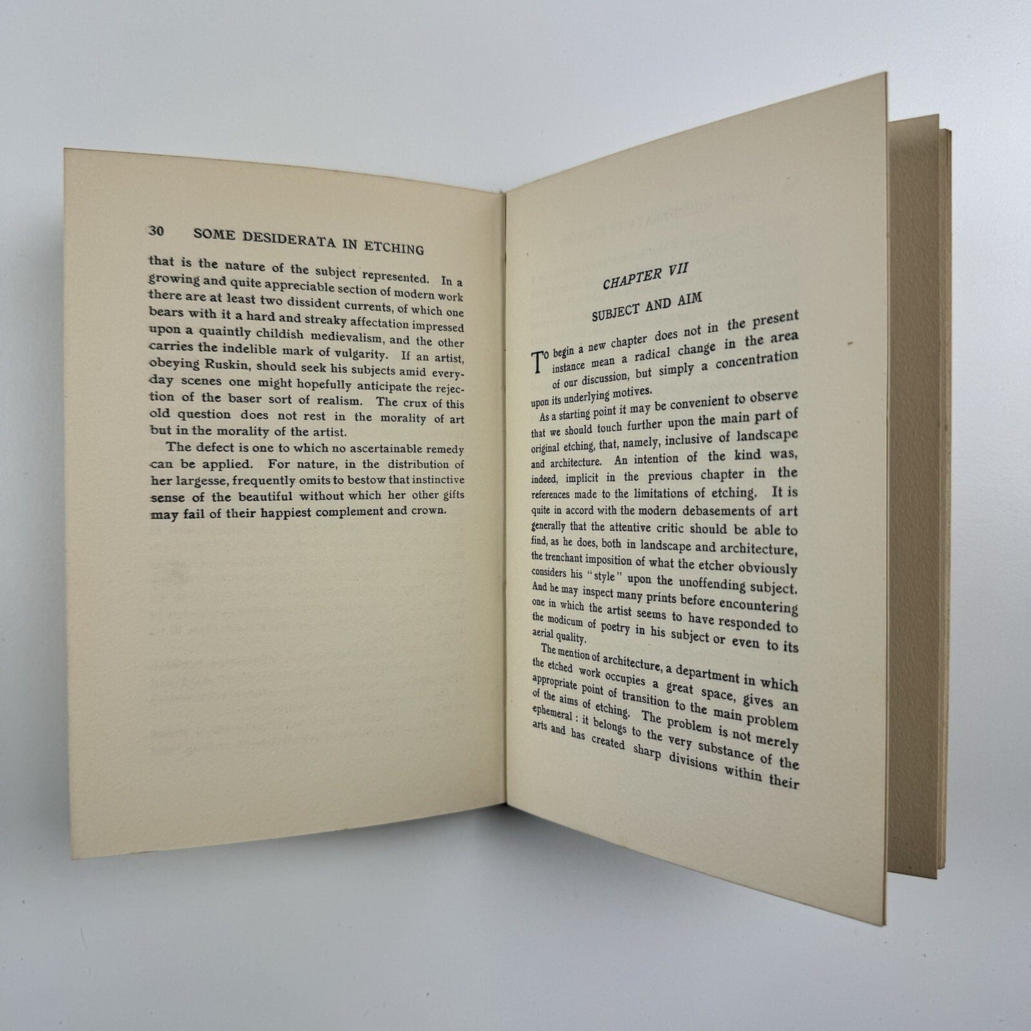 Some Desiderata in Etching by Albert Morrison | Gowans & Gray, 1931