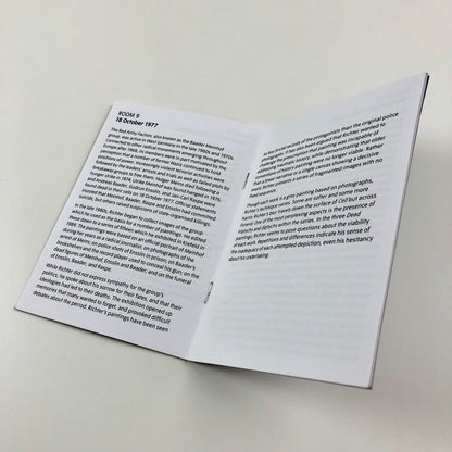 Gerhard Richter. Panorama | Pocket gallery guide – Tate Modern 2011/12