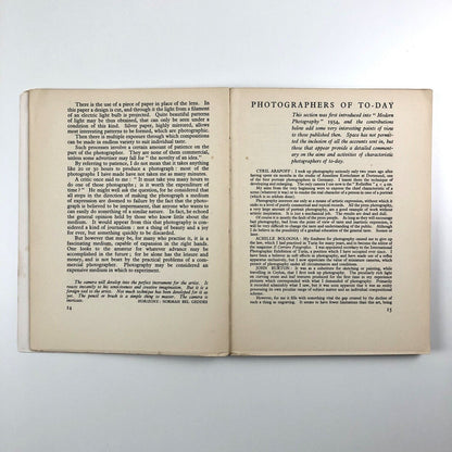 Modern Photography. The Studio annual of camera art 1935-36 | Edited by C.G. Holme, 1936