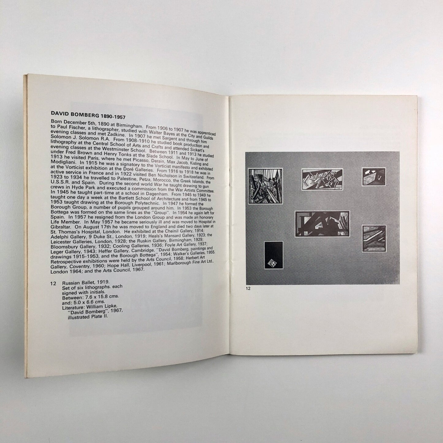 Aspects of Abstract Painting in Britain 1910-1960 | Talbot Rice Art Centre exhibition catalogue, 1974