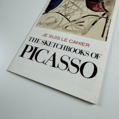 Promotional leaflet for Je suis le cahier: The Sketchbooks of Picasso | The Pace Gallery 1986