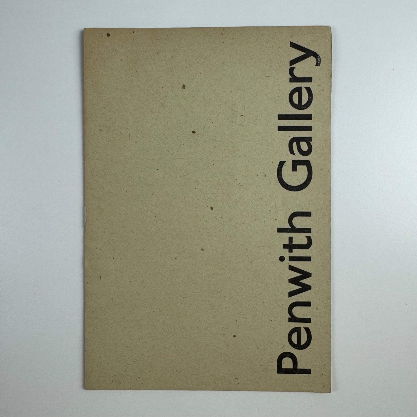 Catalogue Penwith Society Gallery Winter exhibition 1970/71