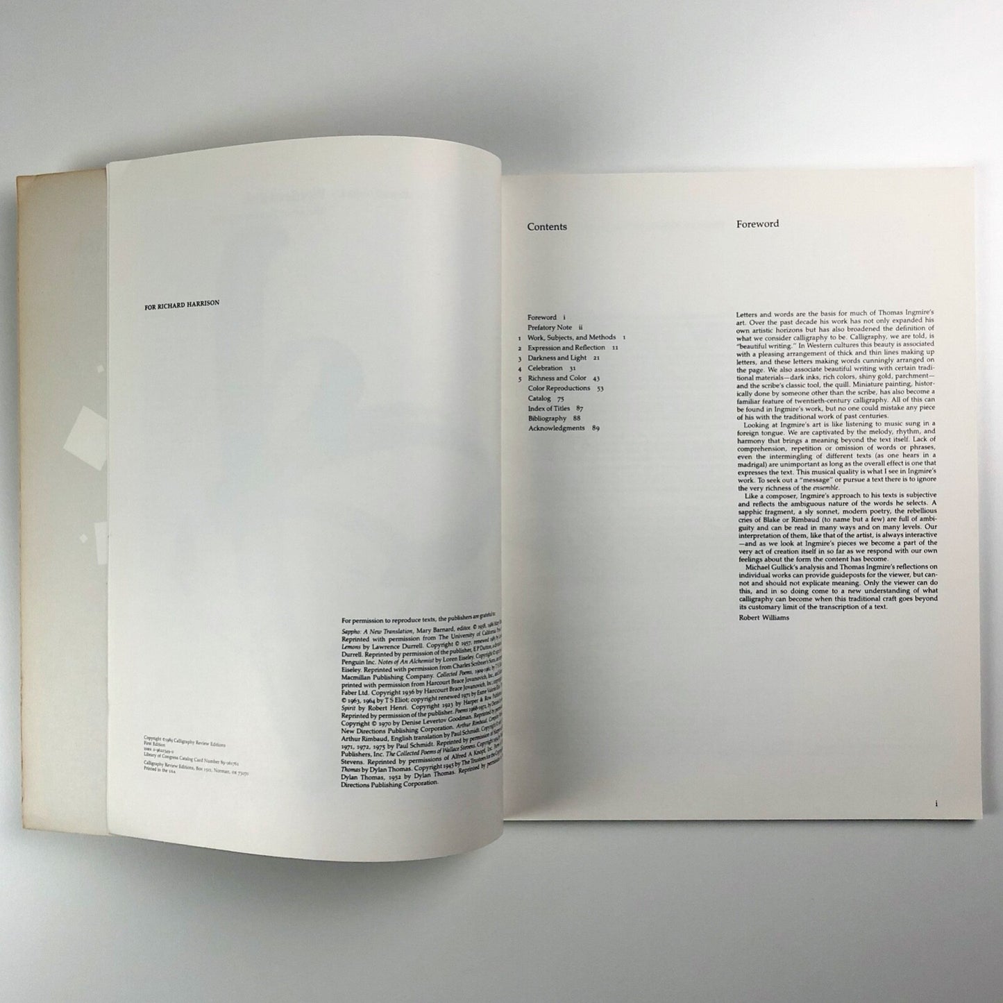 Words of Risk: The Art of Thomas Ingmire | Michael Gullick, 1989