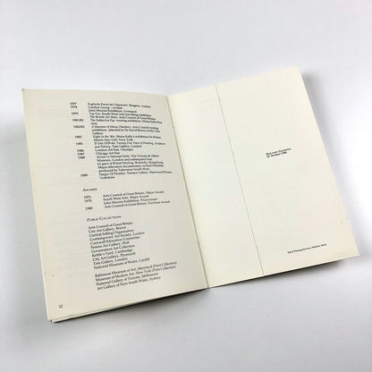 Karl Weschke. An Exhibition of Paintings and Drawings | Redfern Gallery, 1989