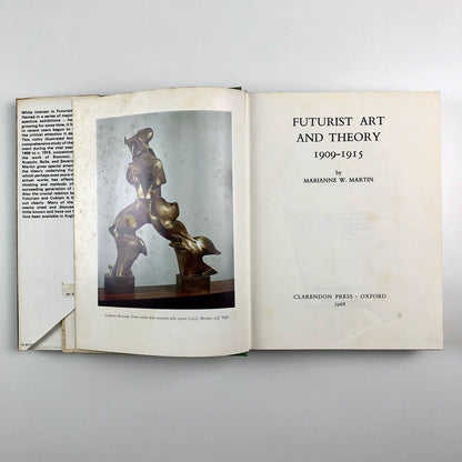 Futurist Art and Theory by Marianne W. Martin | Clarendon Press, 1968