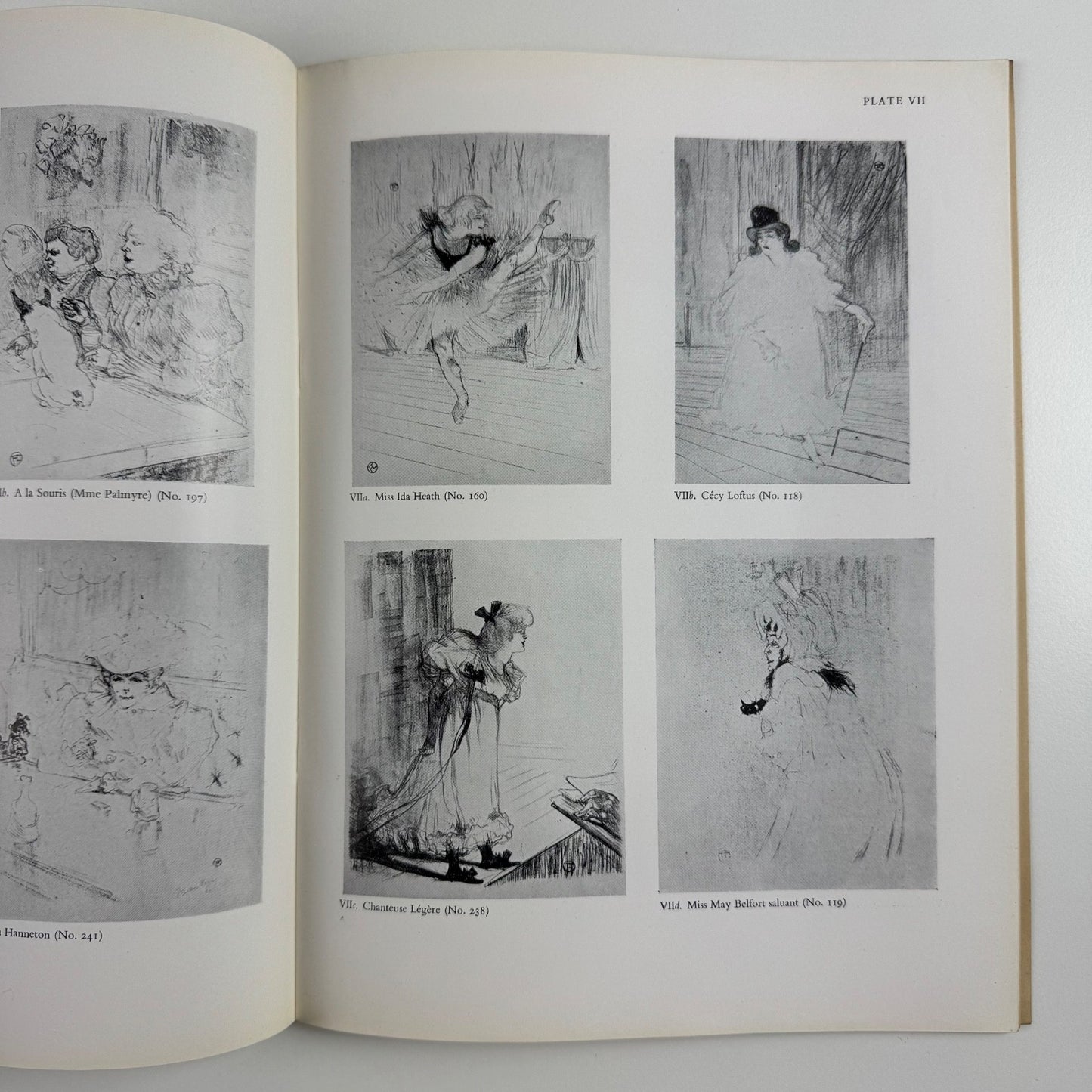 Toulouse-Lautrec collection Ludwig Charell Arts Council, 1951 | typed review by Hugo van de Perre and another press clipping