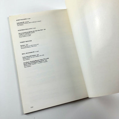 New Art at the Tate Gallery 1983 – catalogue and private view invitation