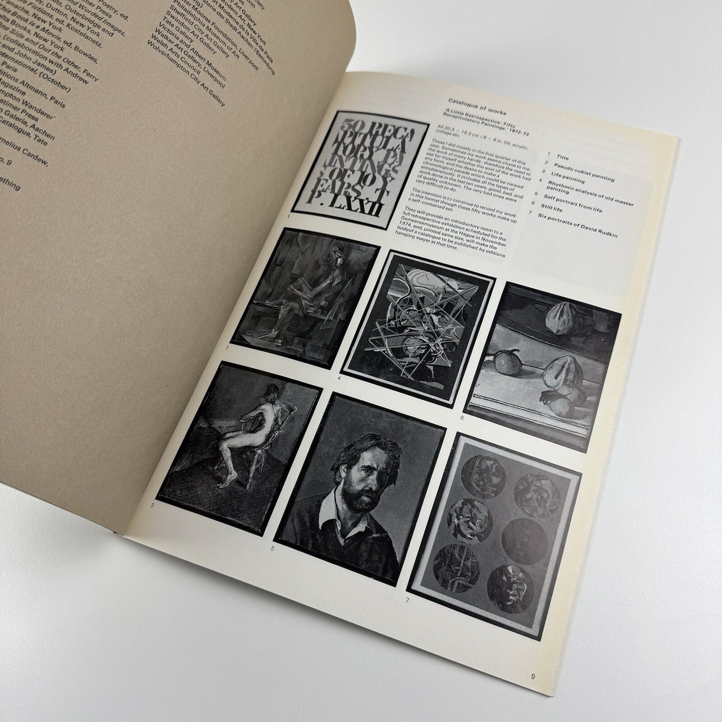Tom Phillips | Marlborough Fine Art London exhibition catalogue, 1973