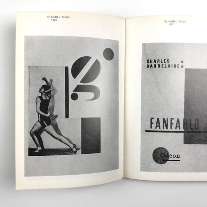 Nowa typografia 1920-1940 Cseska Ksiazka Okresu Konstruktyvizmu | edited by Jan Rous | Muzeum Narodowe we Wrocławiu,  1980