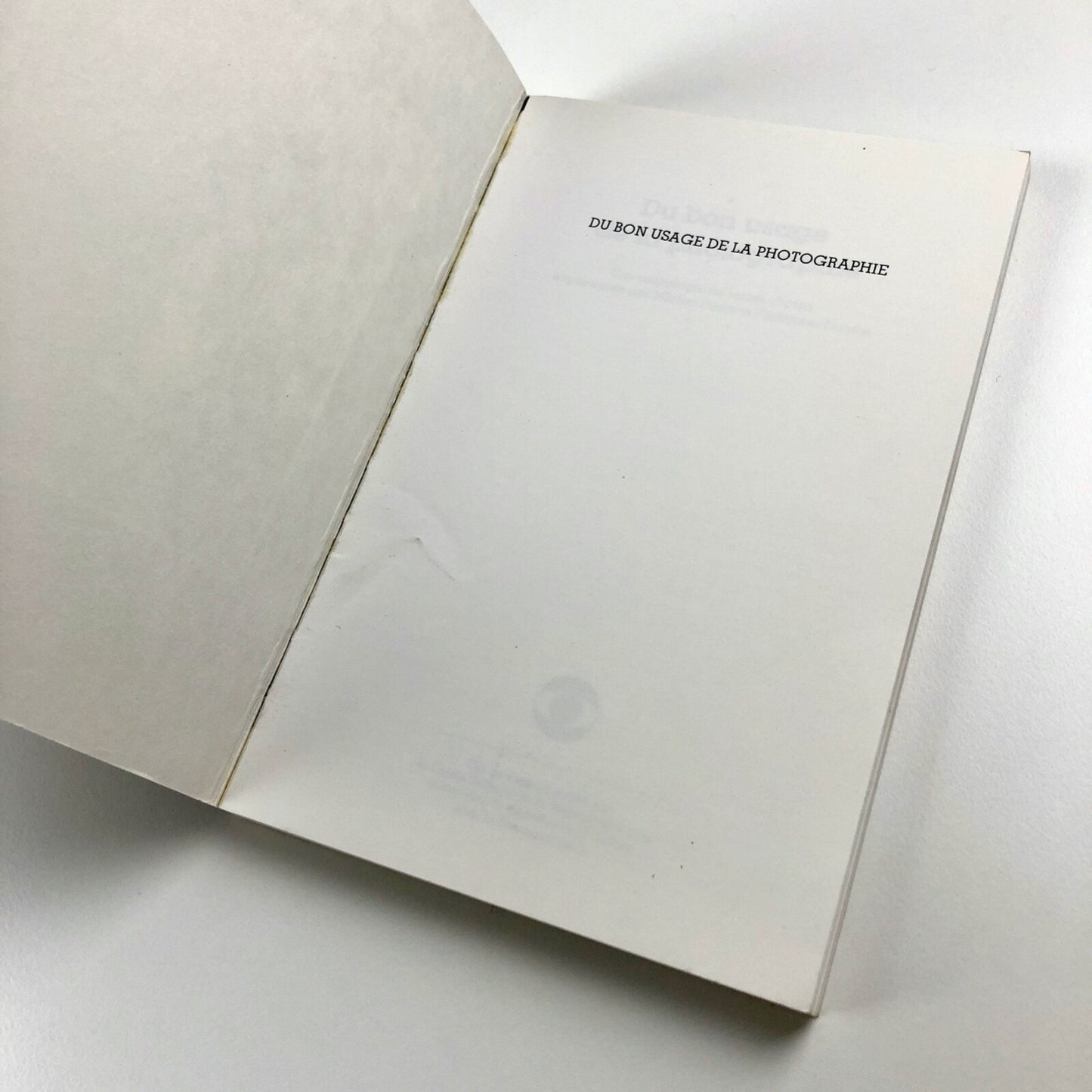Du bon usage de la photographie | Photo Poche 27, 1987