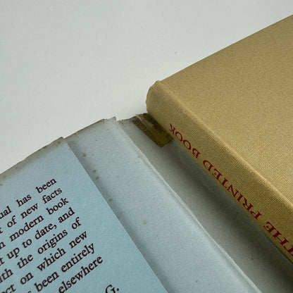 The Printed Book by John Aldis | John Carter & Brooke Crutchley. Cambridge 1951