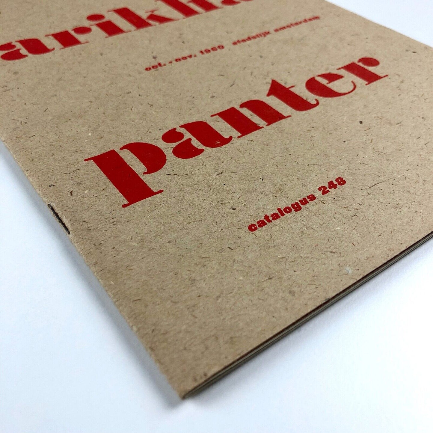 [Avigdor] Arikha – Panter | Stedelijk Museum exhibition catalogue no. 248, 1960