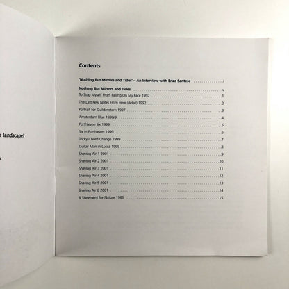 Nothing But Mirrors and Tides – David Manley paintings | Derby Museum catalogue, 2002