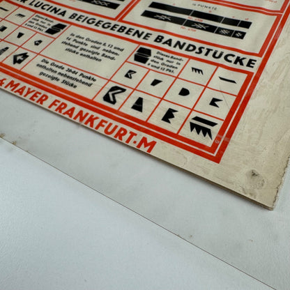 Type specimen sheet Lucina from Ludwig & Mayer, Frankfurt am Main undated